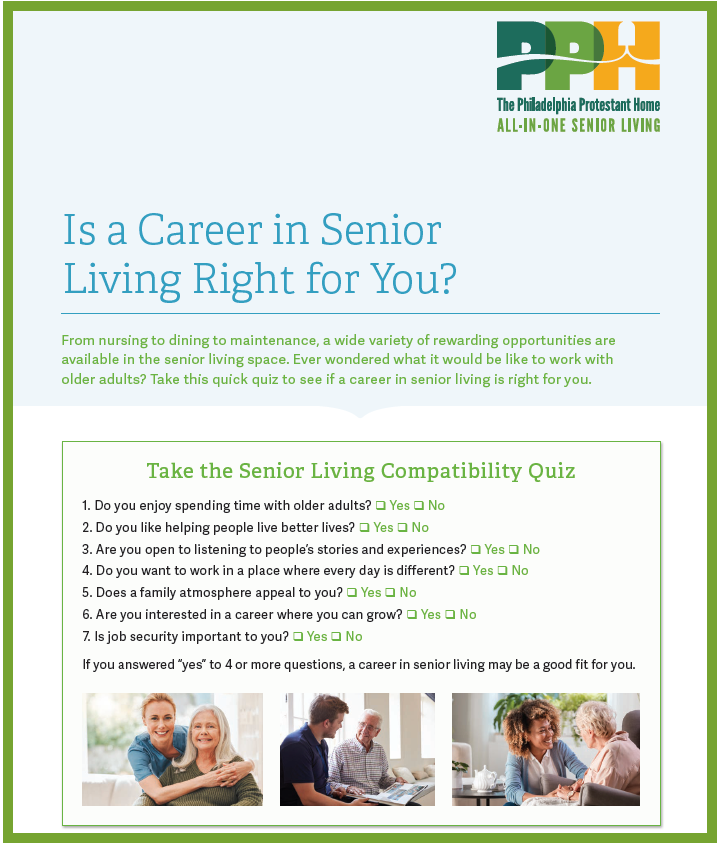 Senior Living Career